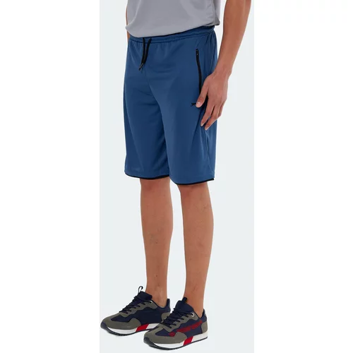 Slazenger Shorts - Navy blue - Normal Waist