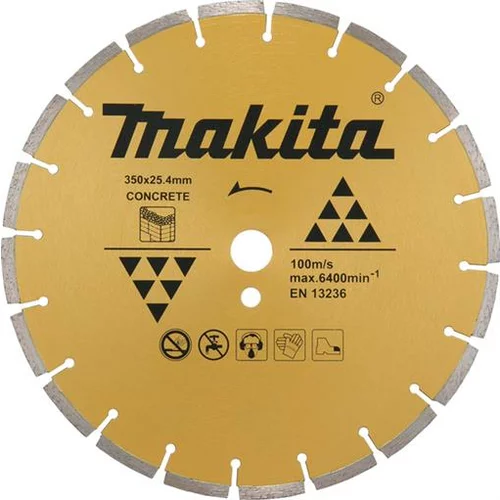 Makita Diamantna rezalna plošča za suho rezanje D-56998