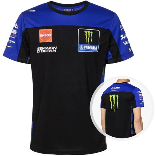  Muška Vr46 Monster Energy Yamaha Team Replica majica Cijene