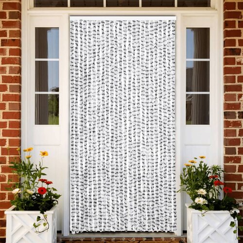 vidaXL Zavesa proti mrčesu sv. siva in temno siva 100x230 cm šenilja, (21086100) Cene