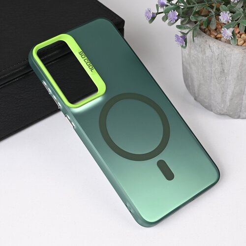 Teracell maska za Samsung Galaxy S25 Plus Magsafe Clear zelena Slike