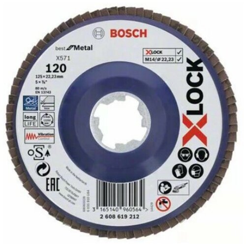 Bosch x-Lock Rezni disk (Promjer rezne ploče: 125 mm, Prikladno za: Metal) Cijene