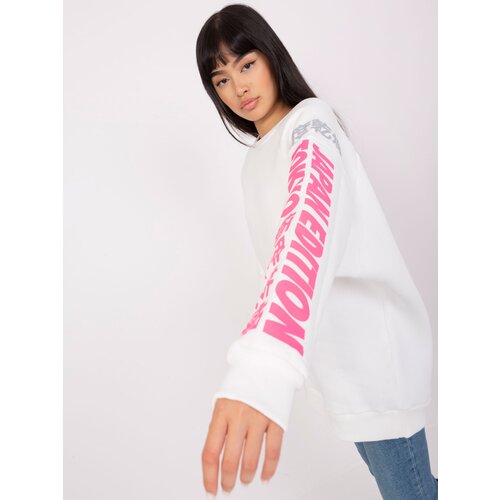 Lily Rose Sweatshirt-EM-BL-HS-21-543.72P-ecru Cene