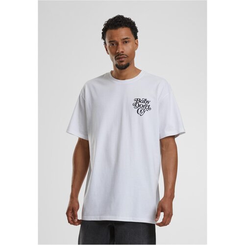 Mister Tee Men&amp;#039;s T-shirt Baby Don ́t Cry Oversize white Slike