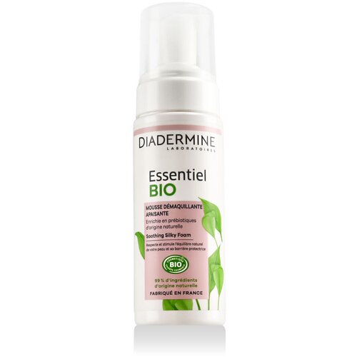 Diadermine Essentiel Bio Soothing Cleansing Foam pjena za či&amp;scaron;ćenje lica 150 ml Slike