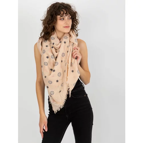 Fashion Hunters Women's scarf with print - pink