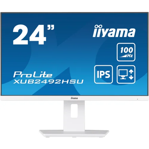 Iiyama Monitor LED XUB2492HSU-W6 WHITE