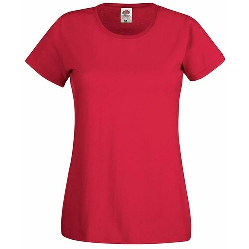Fruit Of The Loom Lady fit Red T-shirt Original Slike