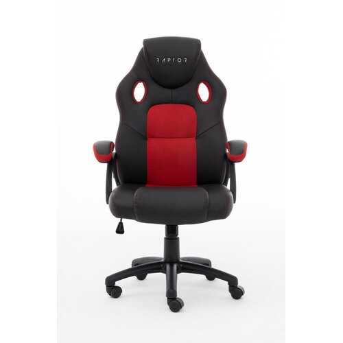  Raptor Gaming 437764 video game chair PC gaming chair Padded seat Black, Red Cijene