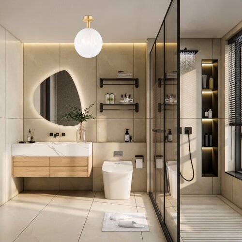  argon 8505 - plafonsko svetlo paloma 1xE27/15W/230V zlatna/bela Slike