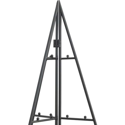 vidaXL Metalno ukrasno božićno drvce crno 180 cm Cene