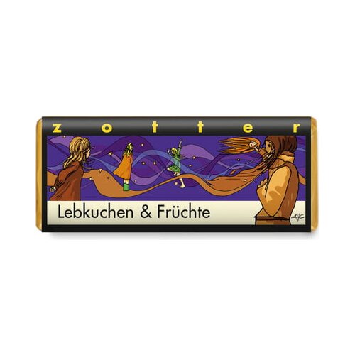 Zotter Schokoladen Bio čokolada - Medenjaki & sadje Cene