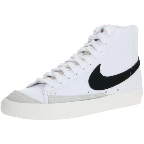Nike Sportswear Visoke tenisice 'Blazer Mid 77 Vintage' crna / bijela