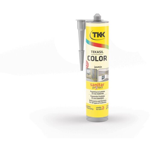 TEKASIL Brtvena masa od silikona Tekasil Color (Jasmin, 300 ml) Slike