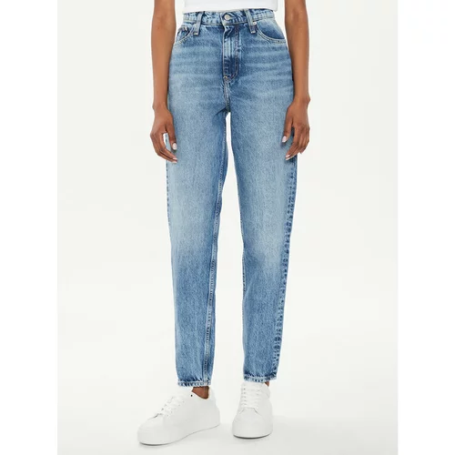 Calvin Klein Jeans Jeans hlače J20J223655 Modra Mom Fit