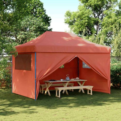 Šator za svadbe - &scaron;ator za zabave Terakota 279 x 410 x 315 cm Oxford tkanina Cijene
