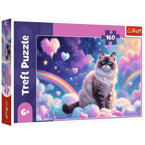 Trefl Muca v kraljestvu oblakov 160-delni puzzle - Cene