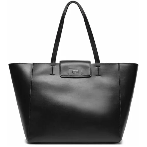 Calvin Klein Ročna torba Ck Push Medium Shopper K60K612148 Črna