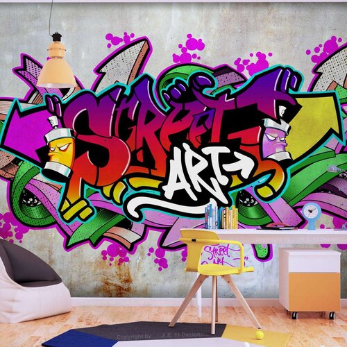  Samoljepljiva foto tapeta - Street Classic (Colourful) 196x140 Slike
