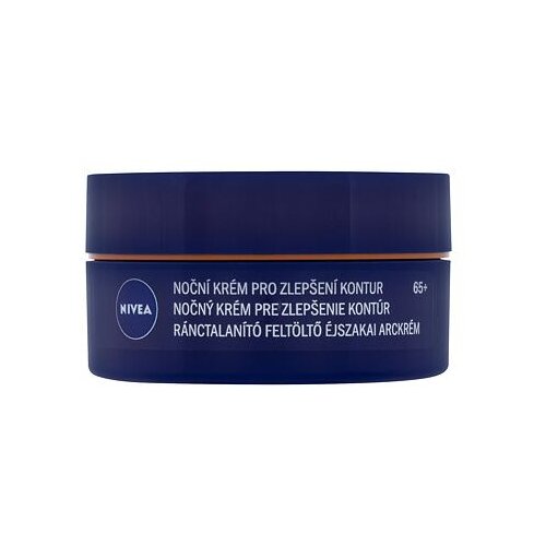 Nivea Anti Wrinkle + Contouring 65+ nočna krema za zmanj&amp;scaron;anje gub 50 ml za ženske Slike