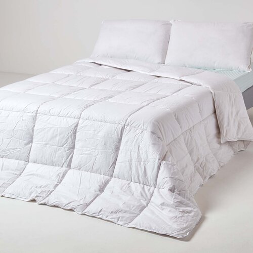 HOMESCAPES Indulgent Pure Mulberry Silk Blend 4,5 Tog Spomladanska/poletna odeja, 200x200 cm, (20750065) Cene