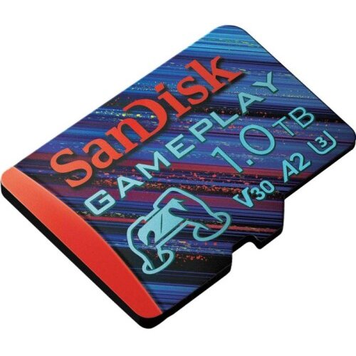 San Disk GamePlay microSDXC UHS-I Card, 1TB Gaming&nbsp;microSDXC,&nbsp;190MB/s,&nbsp;130MB/s&nbsp;W,&nbsp;UHS-I,&nbsp;V30,&nbsp;U3,&nbsp;C10 Cene