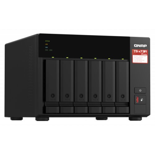 Qnap NAS poslužitelj za 6 diskova, 8GB RAM, 2x 2.5GbE mreža Cene