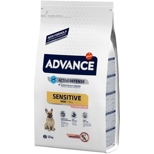 Advance Mini Sensitive - Varčno pakiranje: 3 x 1,5 kg Cijene