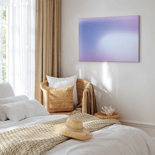  Slika - Heather Mist - Delicate Gradient Comprising Various Shades of Violet 30x20 Na talijanskom platnu Slike