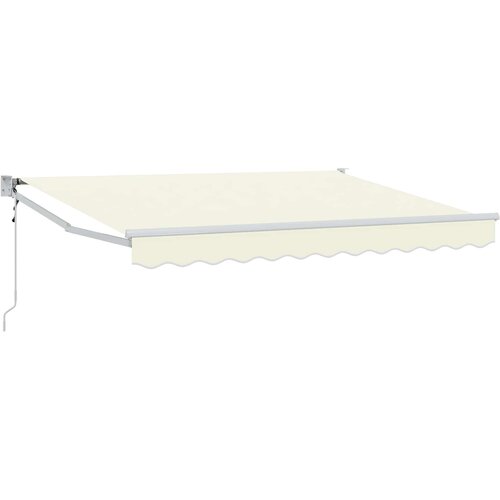  Krem 2,5 x 2 m Poliester i metal Slike