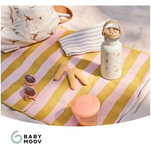 Babymoov bočica od nehrđajučeg čelika Little Explorer - Ivory Slike