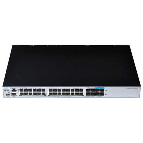 Ruijie RG-WS6024 19"/1U wireless kontroler, 24xGE poe+ 370W (2xCombo RJ-45/SFP) + 2x10G sfp+, konfigurisanje i upravljanje do 24 fit ap-a (max 128), roming, load balancing & sharing, capwap, wids, peap/sms/qr code auth Cene