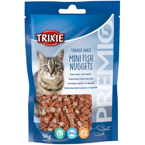 Trixie PREMIO Trainer Snack Mini Fish Nuggets - 3 x 50 g Slike