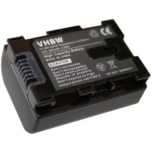 VHBW Baterija BN-VG107 za JVC Everio GZ-E100 / GZ-HD500 / GZ-MS110, 800 mAh