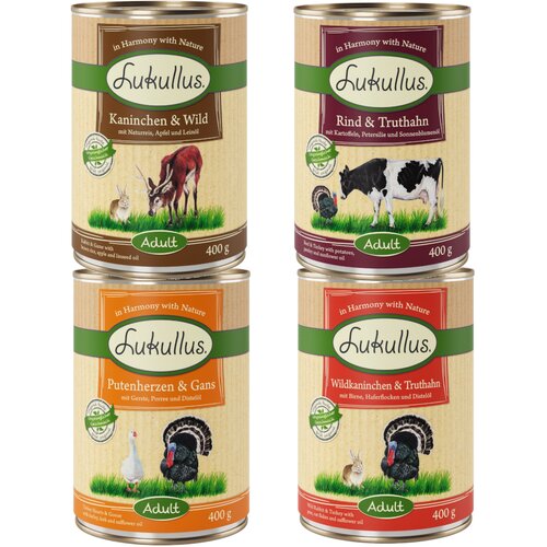  Ekonomično pakiranje Lukullus 24 x 400 g - Varijanta IV Cijene