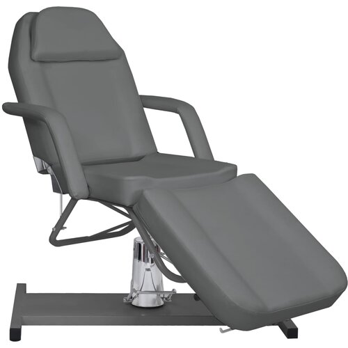  Masažni stol sivi 180 x 62 x (87 - 112) cm Slike