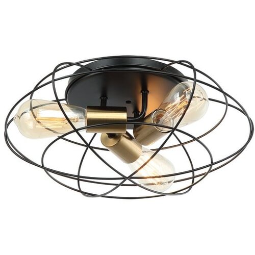 Forma Plafonska lampa 3xE27 F7247-3C crna Cene
