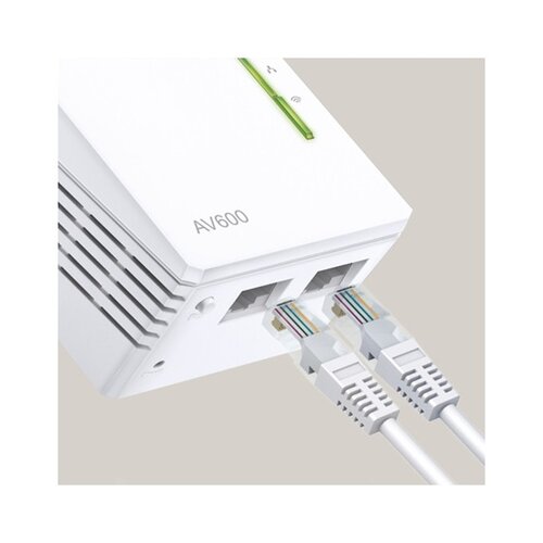 Tp-link Tl-wpa4220kit av600 300mbps brezžični 3-pack powerline starter kit adapter Slike