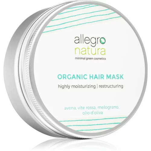 Allegro Natura Oats, Red Grape & Pomegranate Restructuring Hair Mask