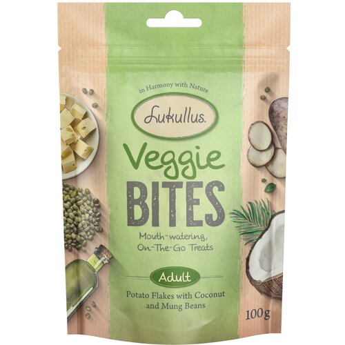 Lukullus Sparpaket Veggie Snacks Veggie Bites 3 x 100 g Slike