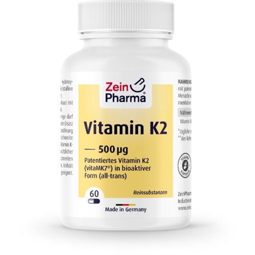 Vitamin K2 500 µg - 60 kaps. Cijene