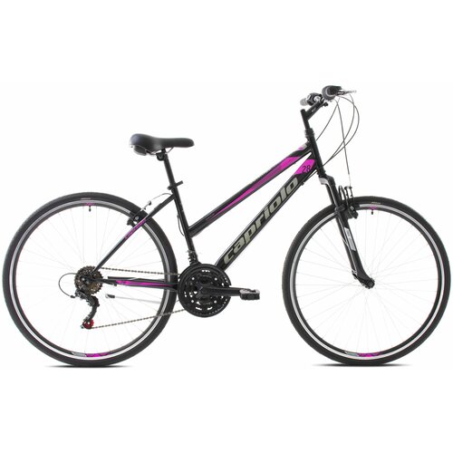  bicikl Sunrise trekking lady crno-pink (19) Cene