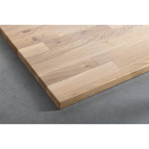 Sapho Pult omarice za umivalnik iz masivnega hrasta v naravni barvi 140x36 cm Woody &amp;ndash; Slike