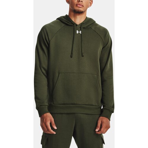Under Armour Sweatshirt UA Rival Fleece Hoodie-GRN - Men Slike