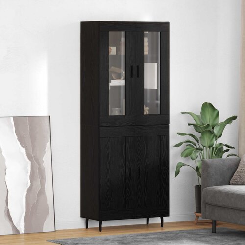  Highboard 2 kom. Crni hrast 69,5 x 34 x 180 cm Cijene