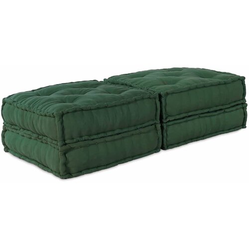  Modularna sofa 2 pcs Zelena 140 x 70 x 36 cm Tkanina Cene
