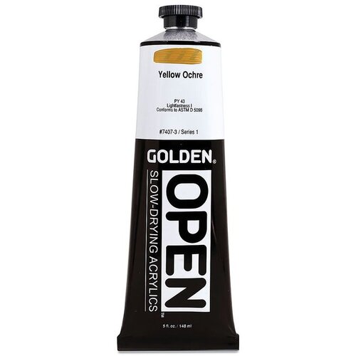  GOLDEN OPEN akrilna boja koja se sporo su&amp;scaron;i 148 ml | 7407 Yellow ochre Slike