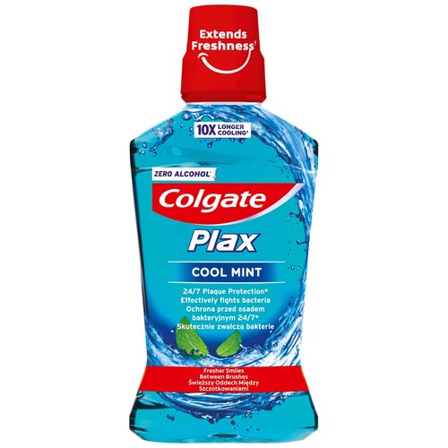 Colgate Plax Cool Mint ustna voda proti zobnim oblogam 500 ml Cene
