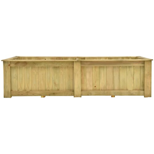 Maison Chic Dvignjeno Cvetlično korito - Cvetlični Lonec 196x100x50 cm impregnirana borovina, (21788816) Cene