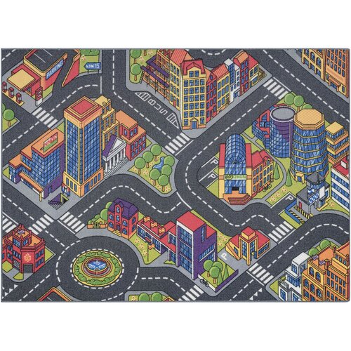 RugsX Preproge REBEL ROADS PREPROGA Urban life 97 Metropola, 140x200 cm Siva Cene